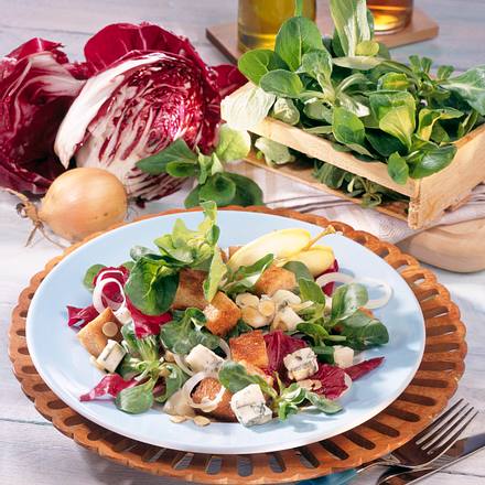 Sättigender Wintersalat Rezept