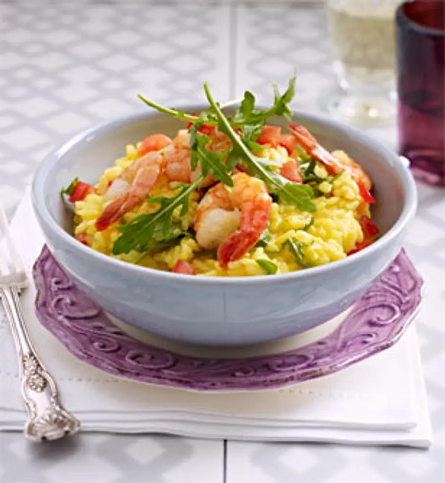 Safran-Risotto Rezept Safran-Risotto Rezept
