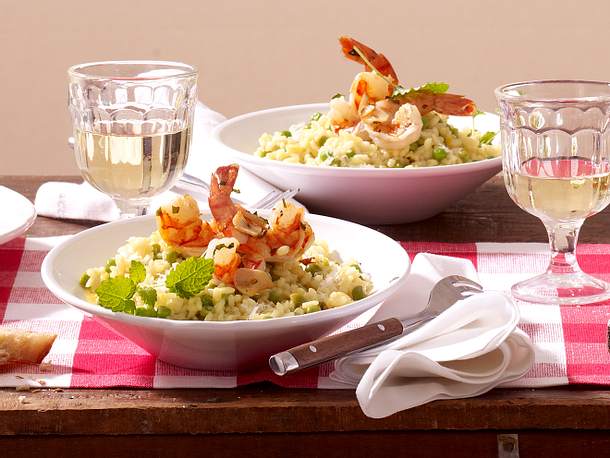 Safran-Risotto Rezept