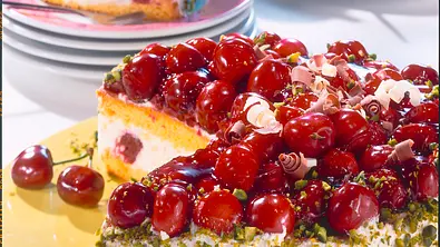 Saftige Kirschtorte Rezept - Foto: LECKER @ Bauer Media Group