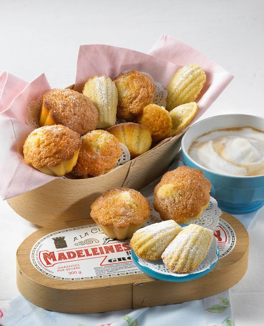 Saftige Madeleines Rezept Saftige Madeleines Rezept