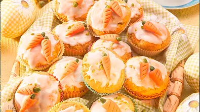 Saftige Rübli-Muffins Rezept - Foto: LECKER @ Bauer Media Group