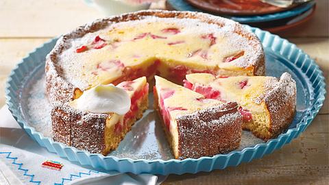 Rhabarber-Quarkkuchen