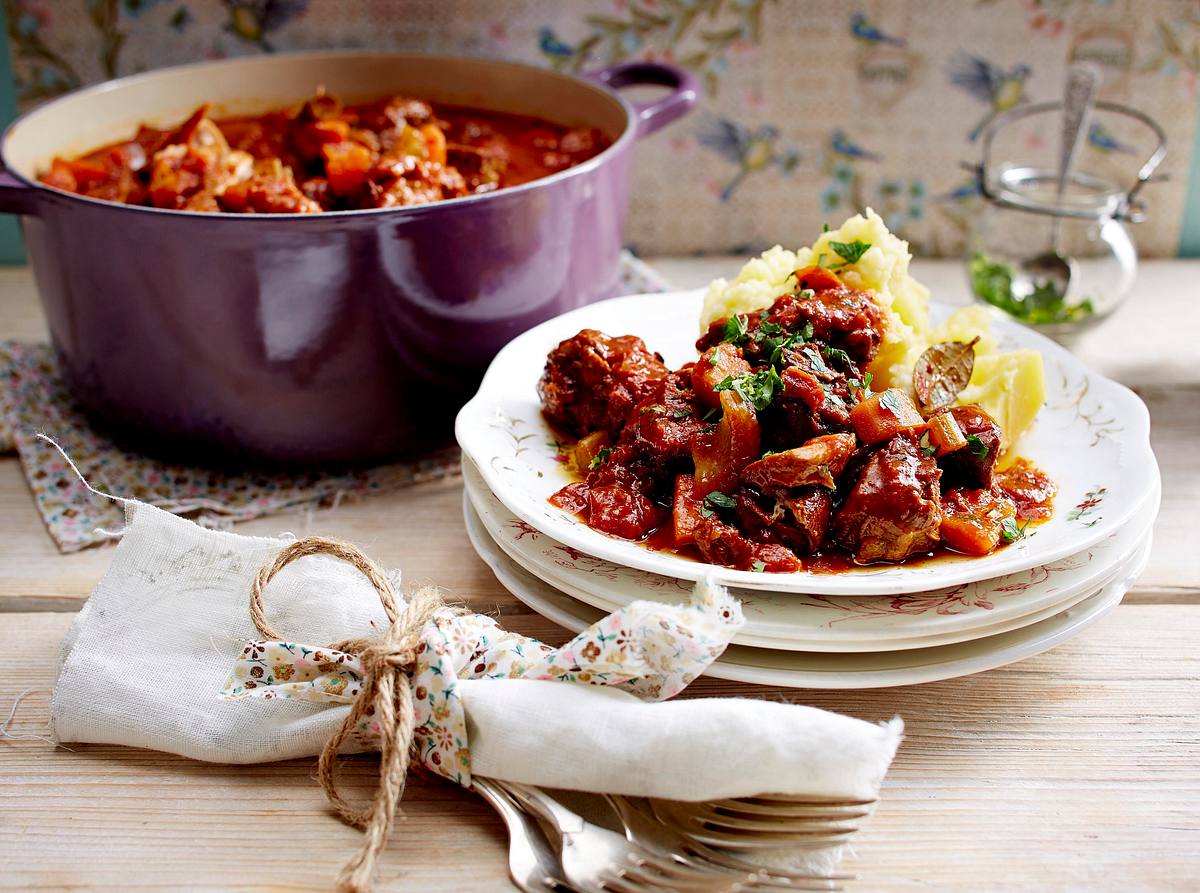 Saftiges Stew mit Zitronengremolata Rezept