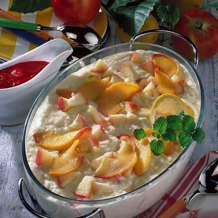 Sahniger Apfel-Milchreis Rezept