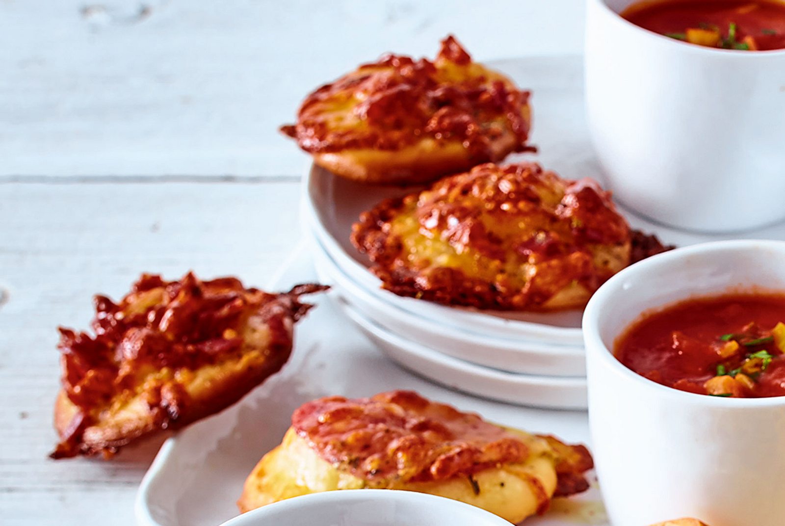 SalamiMinipizzas Rezept LECKER