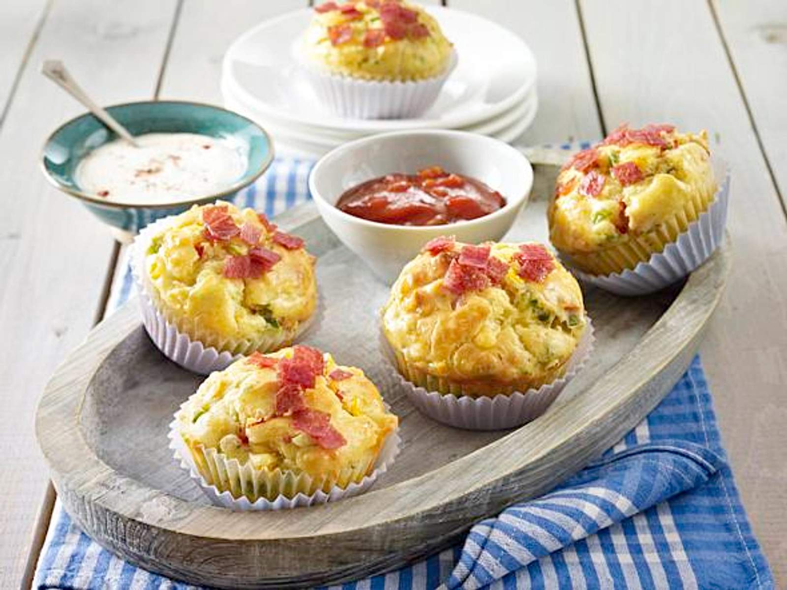 Herzhafte Muffins würzige Küchlein mit Format LECKER