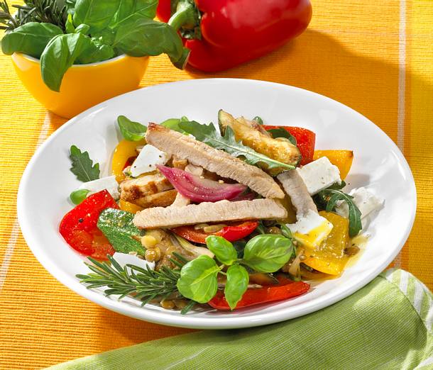 Salat aus Grillgemüse Rezept Salat aus Grillgemüse Rezept