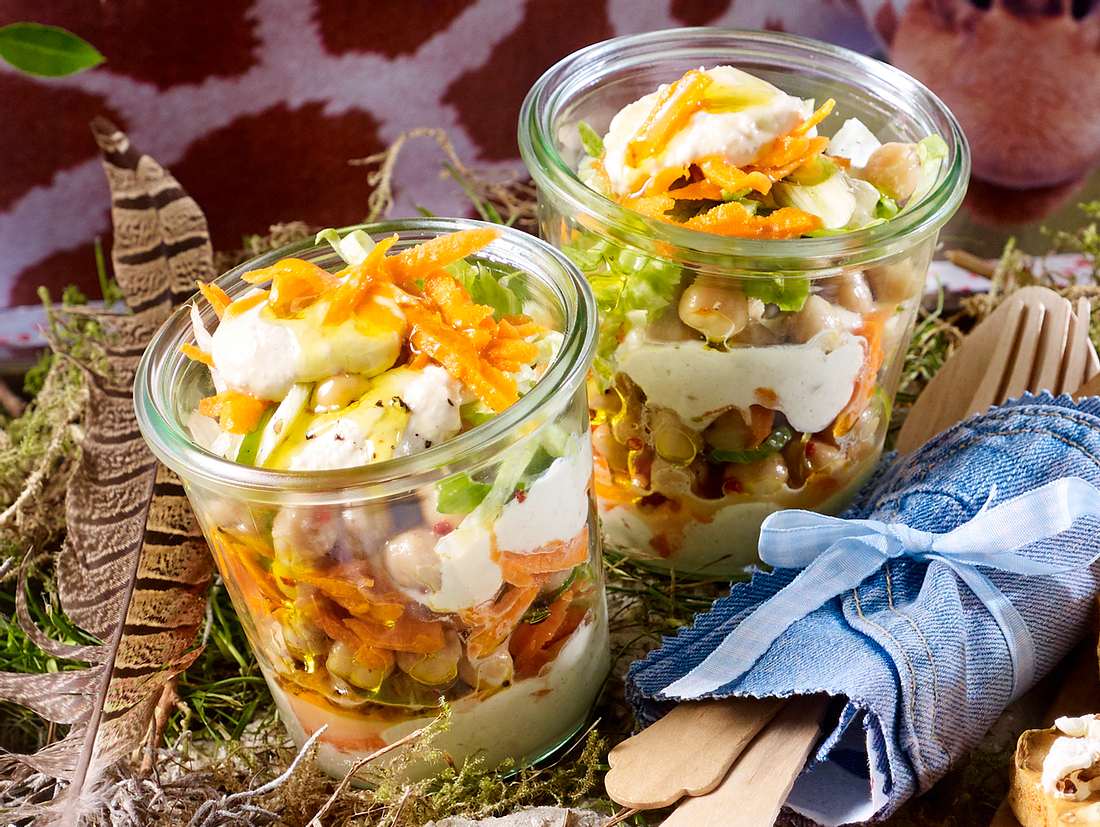 Salat-Trifle „Kichern erlaubt“ Rezept Salat-Trifle „Kichern erlaubt“ Rezept