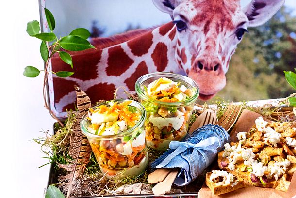 Salat-Trifle „Kichern erlaubt“ Rezept Salat-Trifle „Kichern erlaubt“ Rezept