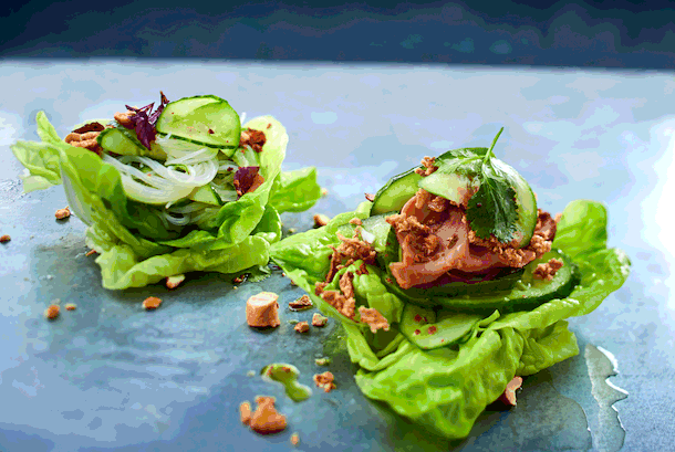 Salat-Wrap-Duo „one night in bangkok“ Rezept