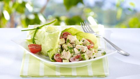 Salat-Wraps mit Hühnchen Rezept - Foto: House of Food / Bauer Food Experts KG