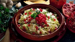 Salatet malfoof (Weißkohl-Salat) Rezept - Foto: LECKER @ Bauer Media Group Salatet malfoof (Weißkohl-Salat) Rezept - Foto: LECKER @ Bauer Media Group