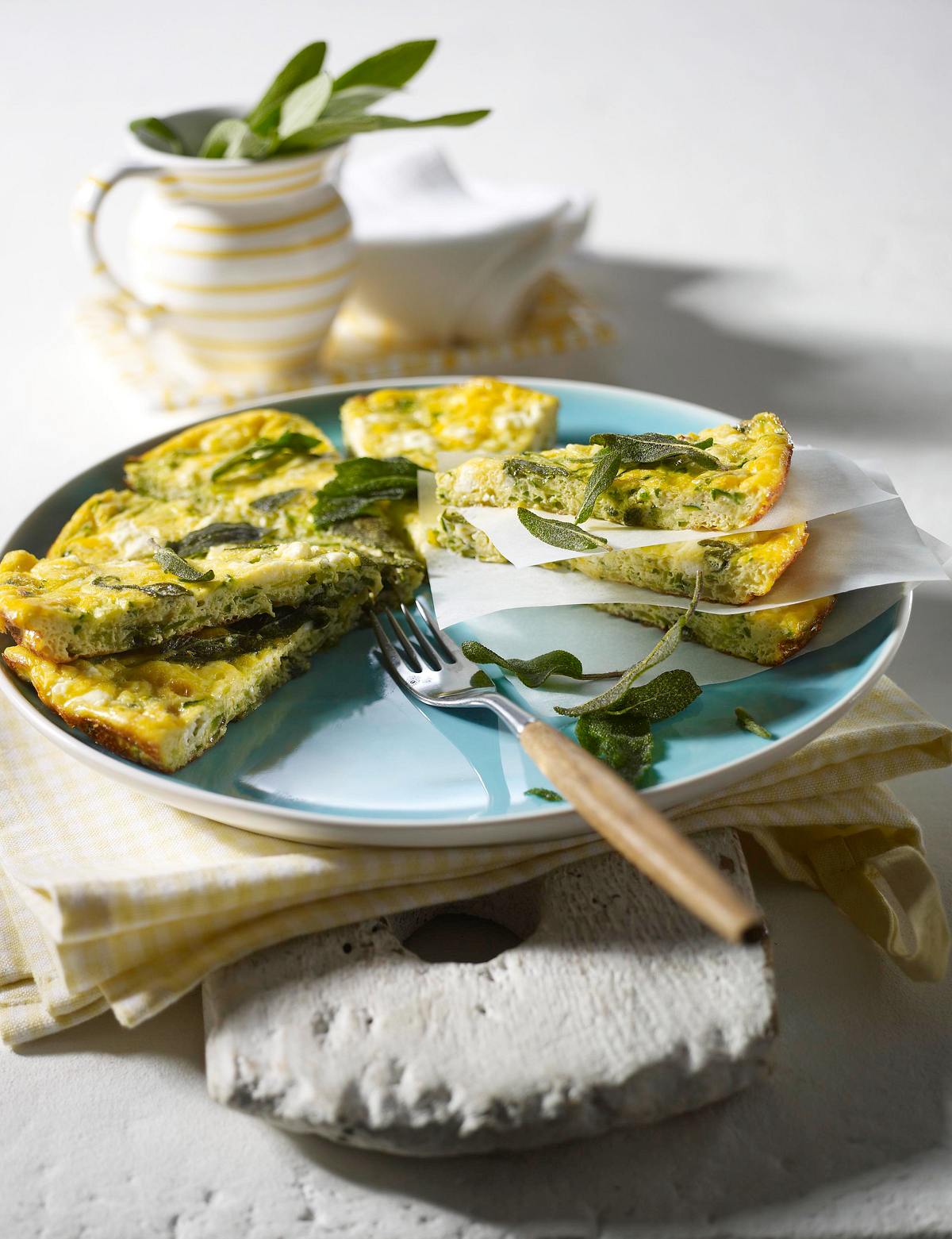 Salbei-Zucchini-Frittata Rezept