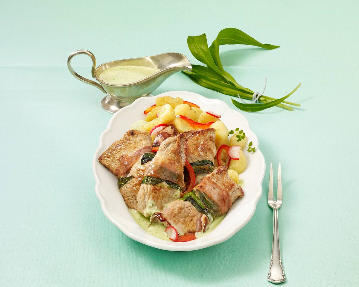 Saltimbocca mit Bärlauch Rezept