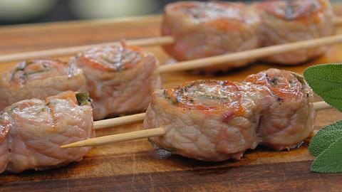Saltimbocca-Spieße - Foto: House of Food / Bauer Food Experts KG