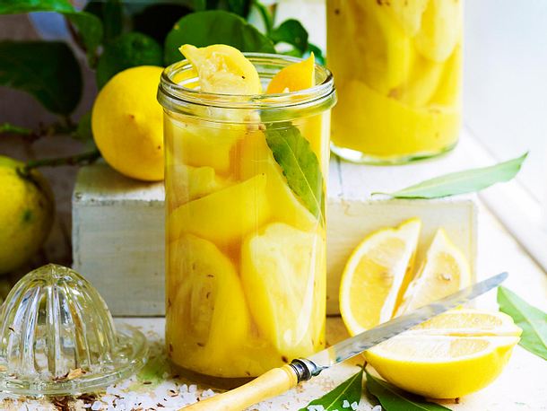 Salzzitronen Rezept