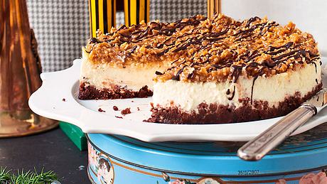 Samoa-Cheesecake Rezept - Foto: House of Food / Bauer Food Experts KG