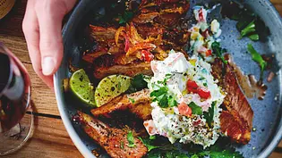 Sansibar-Lamm Tandoori Style Rezept - Foto: LECKER @ Bauer Media Group Sansibar-Lamm Tandoori Style Rezept - Foto: LECKER @ Bauer Media Group