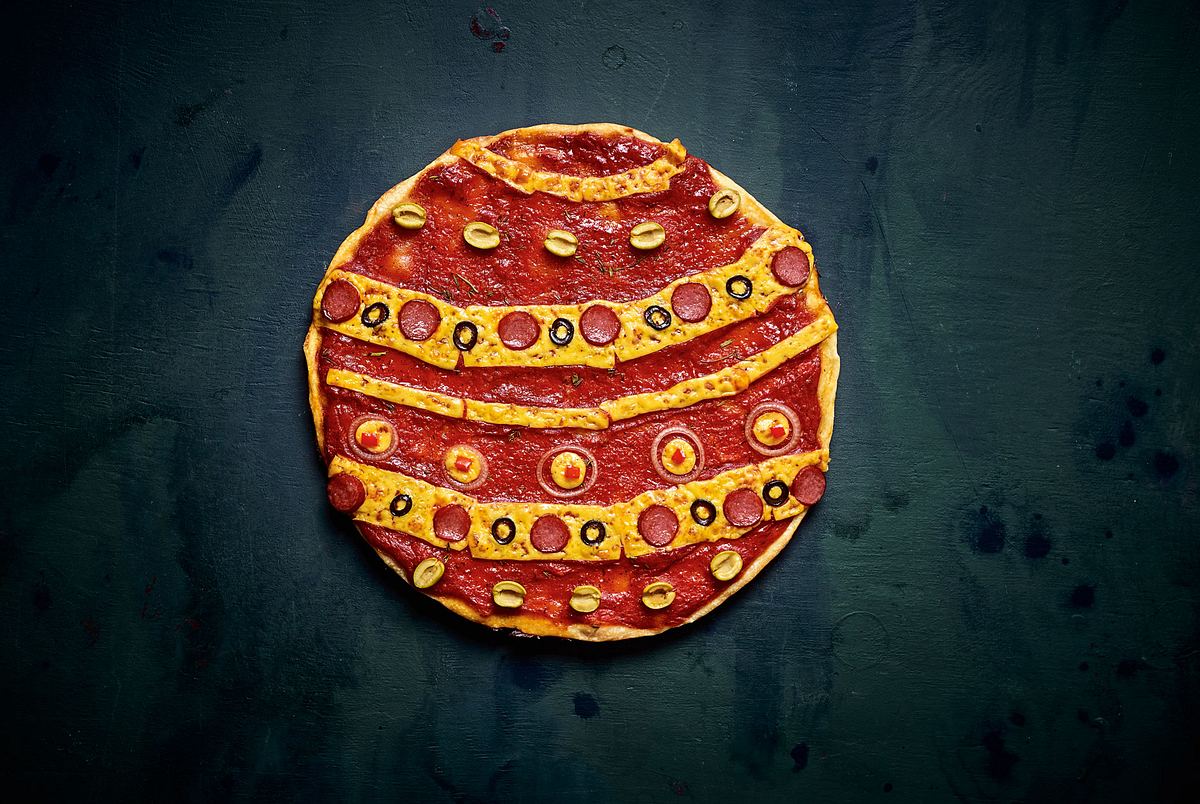 Santas Lieblingspizza Rezept