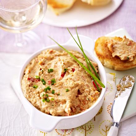 Sardinen-Paprika-Pastete (Sardinen-Rillettes) Rezept
