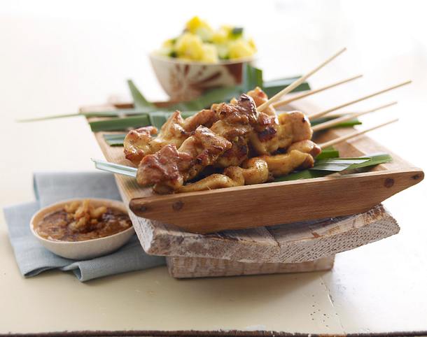 Saté Ayam Hähnchenspieße Rezept Saté Ayam Hähnchenspieße Rezept
