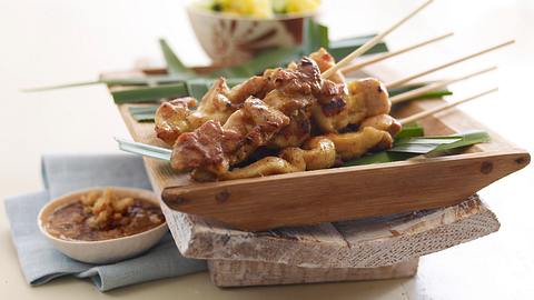 Saté Ayam Hähnchenspieße Rezept - Foto: Pretscher, Tillmann