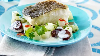 Sauerbraten vom Kabeljau mit Vanille-Kohlrabi Rezept - Foto: LECKER @ Bauer Media Group