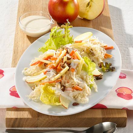 Sauerkrautsalat mit Appenzeller Rezept Sauerkrautsalat mit Appenzeller Rezept