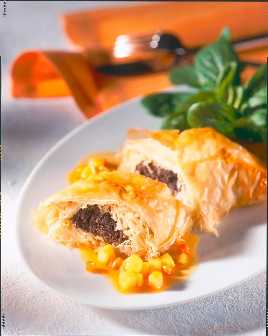 Sauerkrautstrudel Rezept Sauerkrautstrudel Rezept