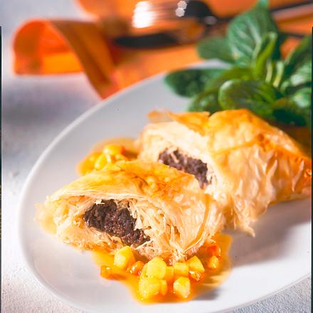 Sauerkrautstrudel Rezept Sauerkrautstrudel Rezept