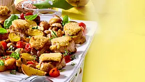 Scaloppine al tartufo auf konfiertem Gemüse Rezept - Foto: LECKER @ Bauer Media Group Scaloppine al tartufo auf konfiertem Gemüse Rezept - Foto: LECKER @ Bauer Media Group