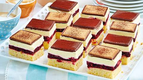 Schachbrett-Butterkeks-Kuchen - Foto: House of Food / Bauer Food Experts KG