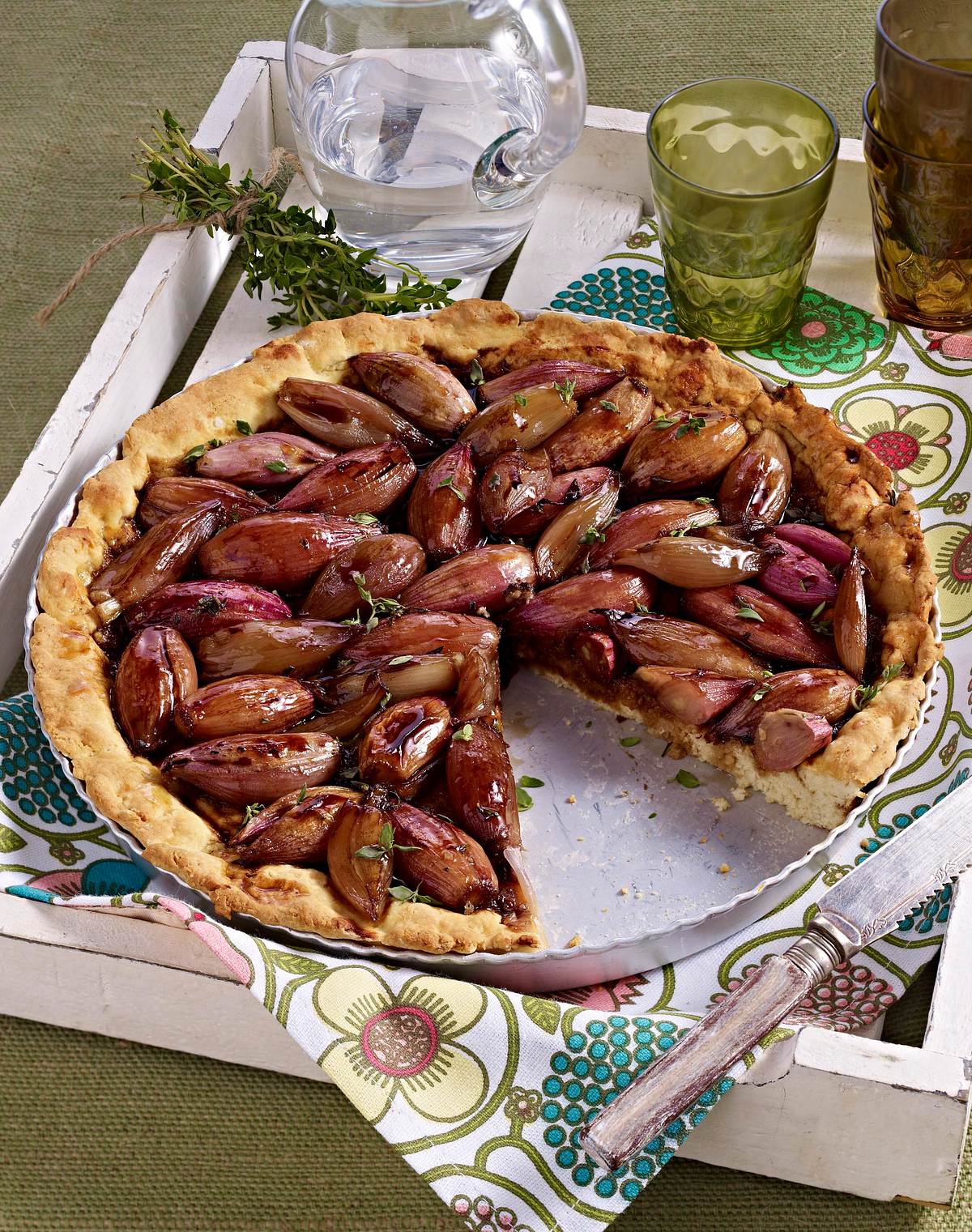 Schalotten-Tarte Rezept