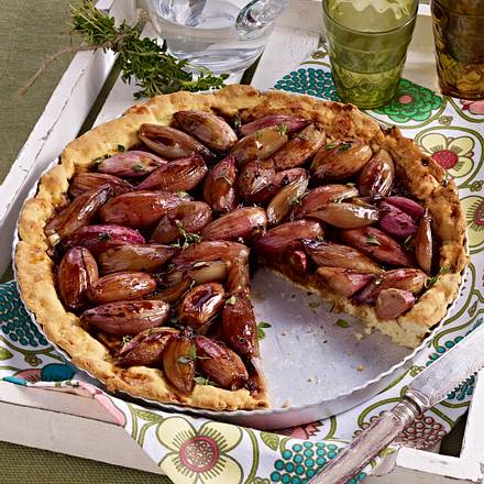 Schalotten-Tarte Rezept Schalotten-Tarte Rezept