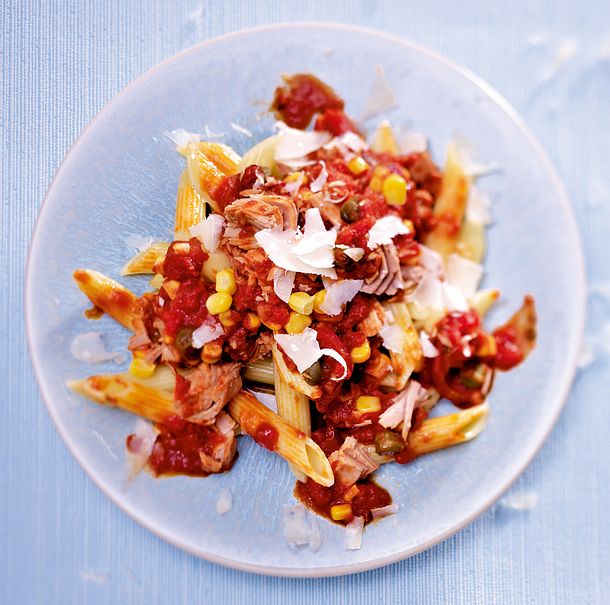 Scharf getunte Nudeln Rezept Scharf getunte Nudeln Rezept