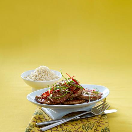Scharfe Asia-Schnitzel Rezept Scharfe Asia-Schnitzel Rezept