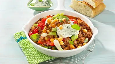 Scharfe Hackfleisch-Paprika-Pfanne Rezept - Foto: LECKER @ Bauer Media Group