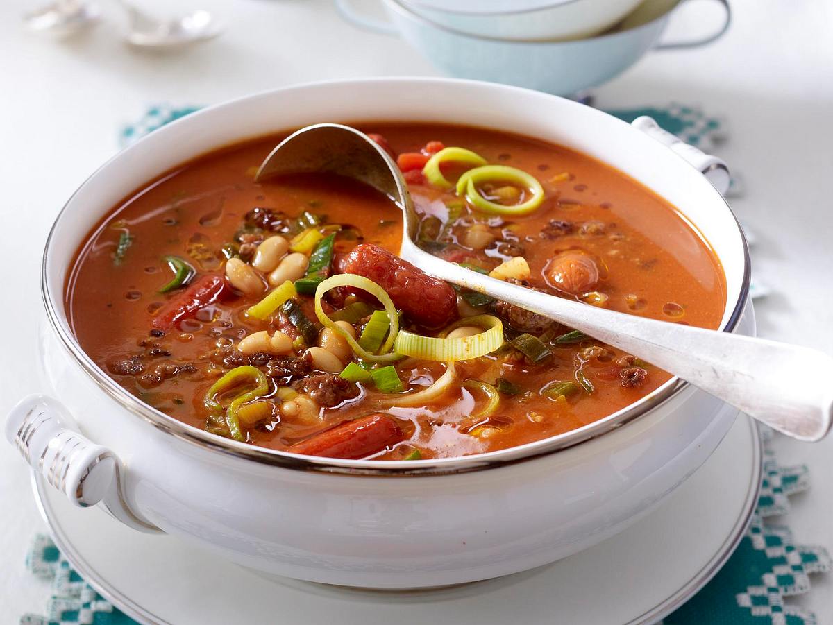 Scharfe Mitternachtssuppe Rezept