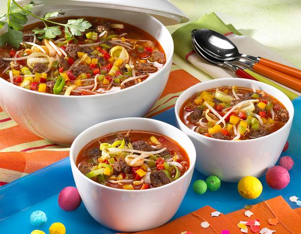 Scharfe Mitternachtssuppe Rezept
