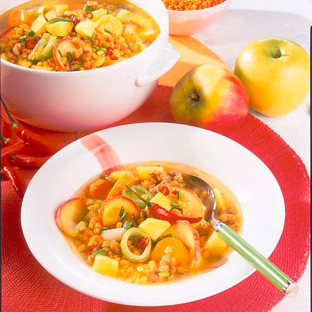Scharfer Linsen-Eintopf Rezept Scharfer Linsen-Eintopf Rezept