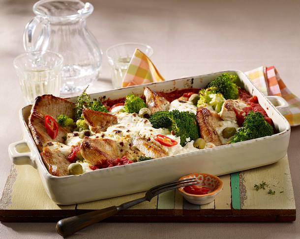 Scharfer Schnitzelauflauf Rezept Scharfer Schnitzelauflauf Rezept