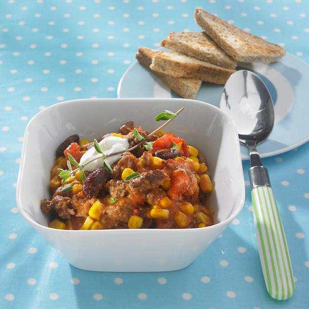 Scharfes Chili con Carne (Diät) Rezept