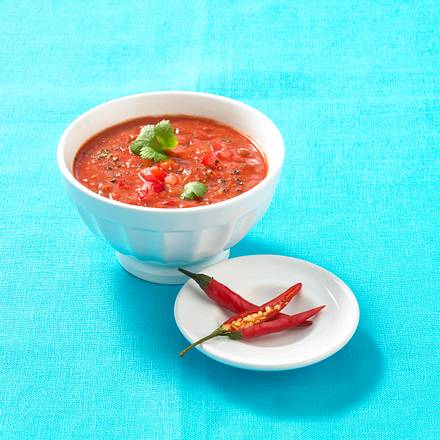 Scharfes Tomatendressing (Typ Salsa) Rezept Scharfes Tomatendressing (Typ Salsa) Rezept