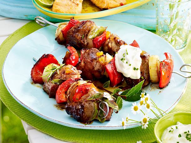 Schaschlik in Aprikosen-Bier-Marinade Rezept