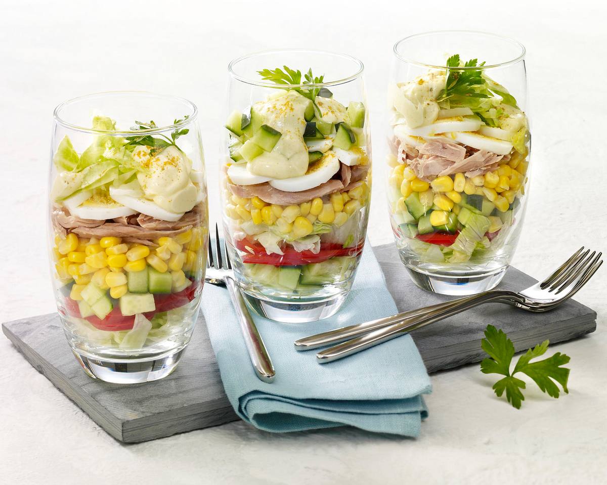 Schichtsalat Rezept