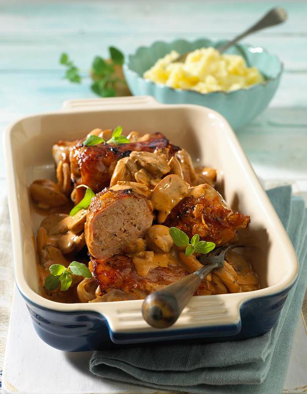 Schinken-Hack-Päckchen Rezept Schinken-Hack-Päckchen Rezept