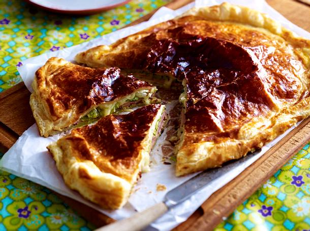 Schinken-Käse-Pie Rezept Schinken-Käse-Pie Rezept