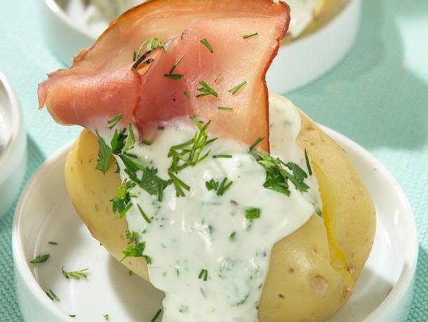 Schinken-Ofenkartoffeln Rezept Schinken-Ofenkartoffeln Rezept