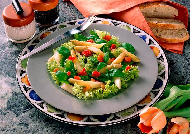 Schinken-Spargelsalat Rezept Schinken-Spargelsalat Rezept